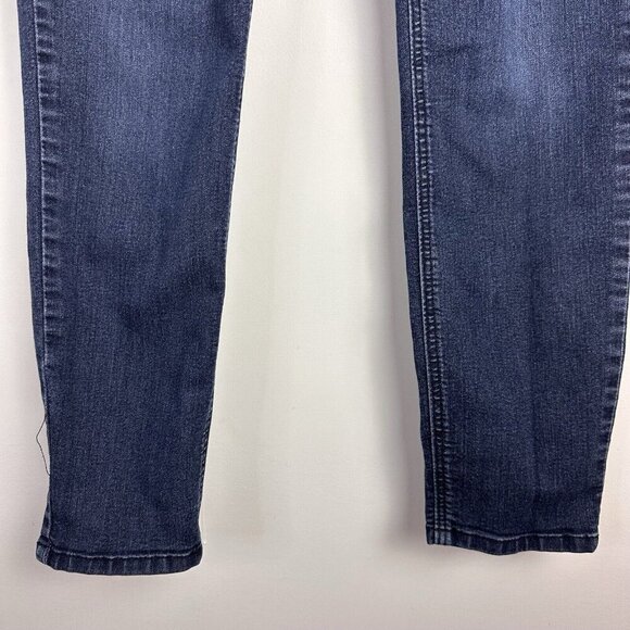Democracy Ab Tech Solution Gray Skinny Jeans Womens 12 Elastic Waist Stretch‎ - Picture 5 of 11